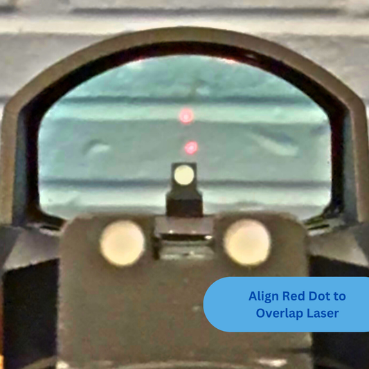 Laser Bore Sighter Red Dot Optic Calibration Tool