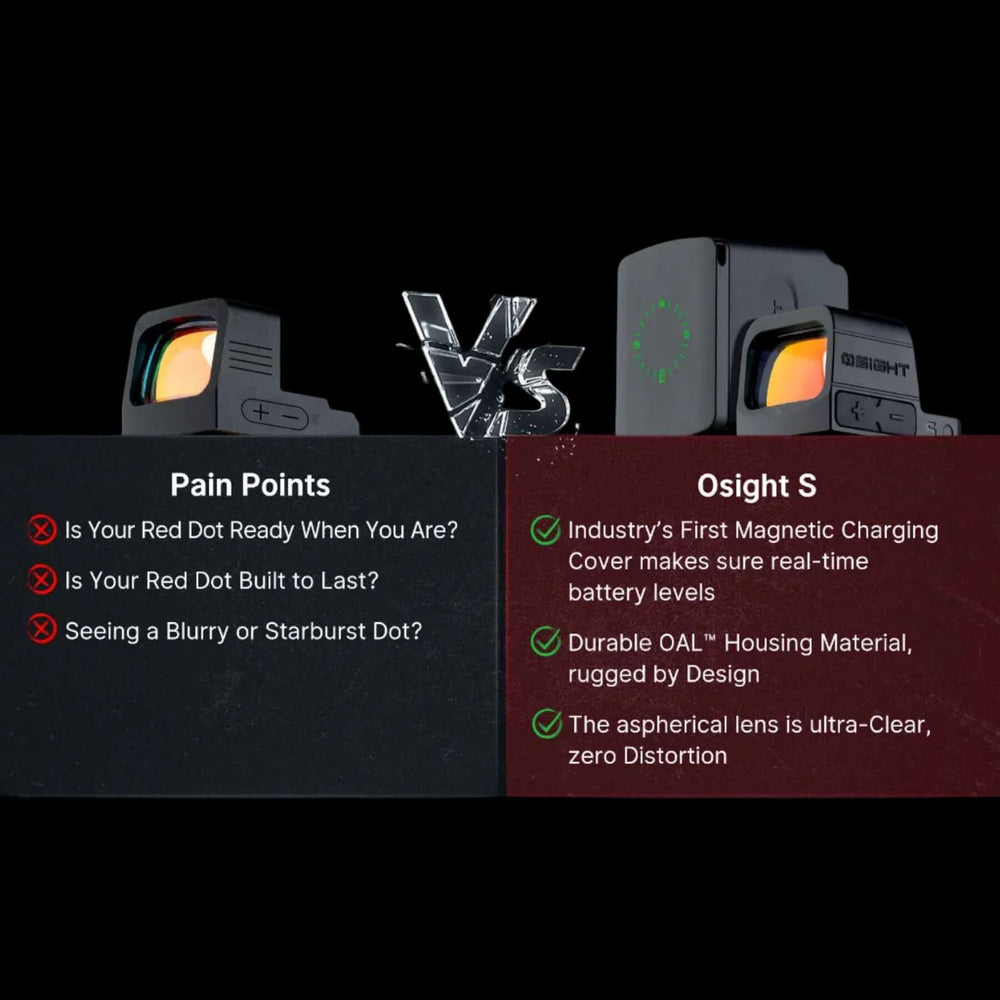 Osight S 2 MOA Dot & 32 MOA Circle with OAL Material