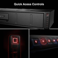 Vaultek RS Slider ViSN Biometric Safe quick access controls for fast and secure entry.