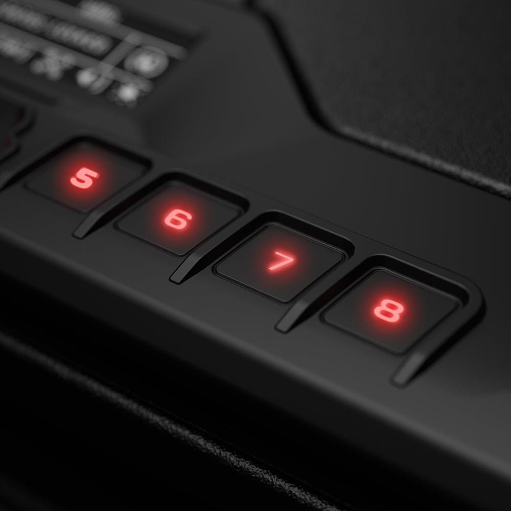 Close-up of digital keypad for easy access on the Vaultek MR Series Essential Safe.
