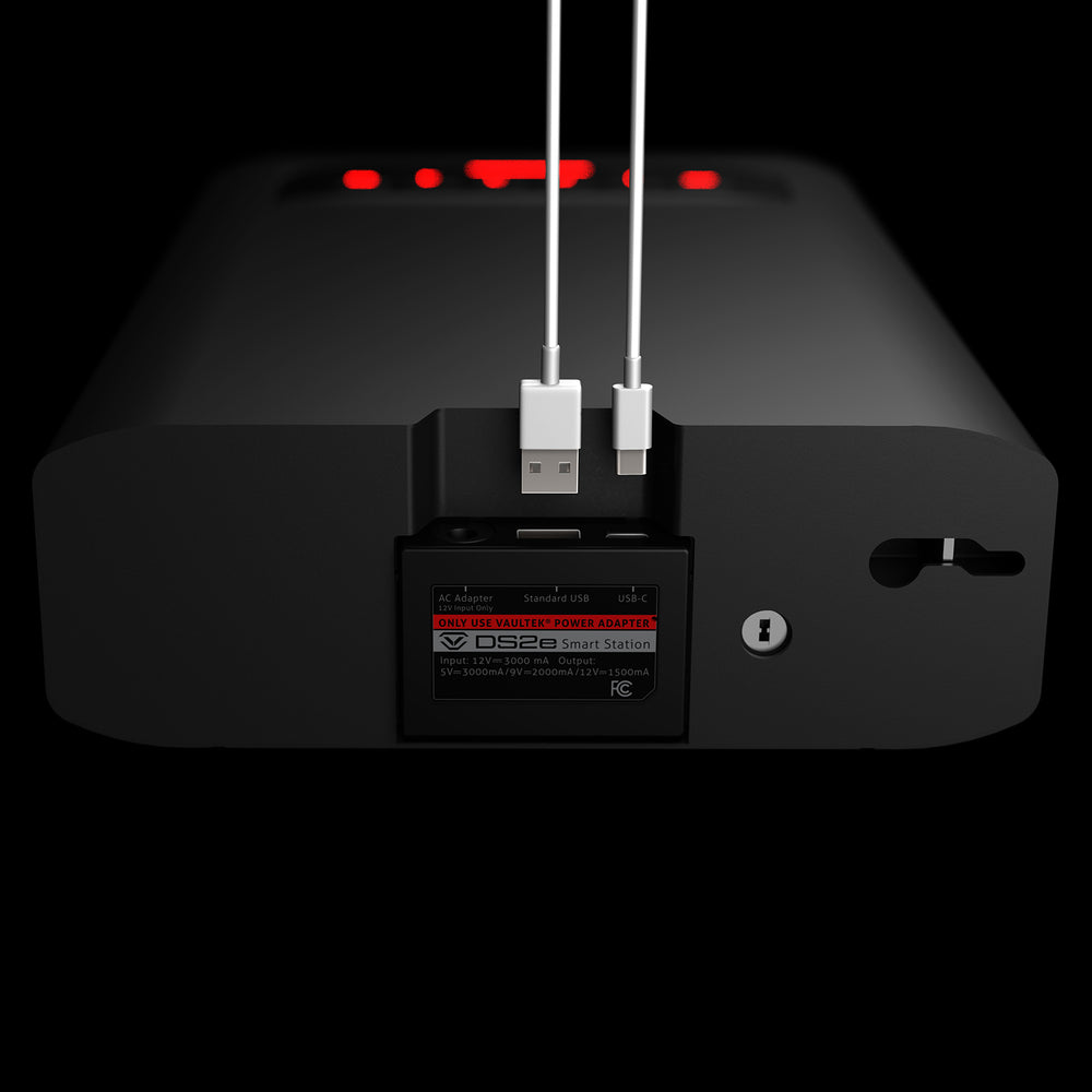 Vaultek DS2e Smart Station Safe with charging ports and keypad