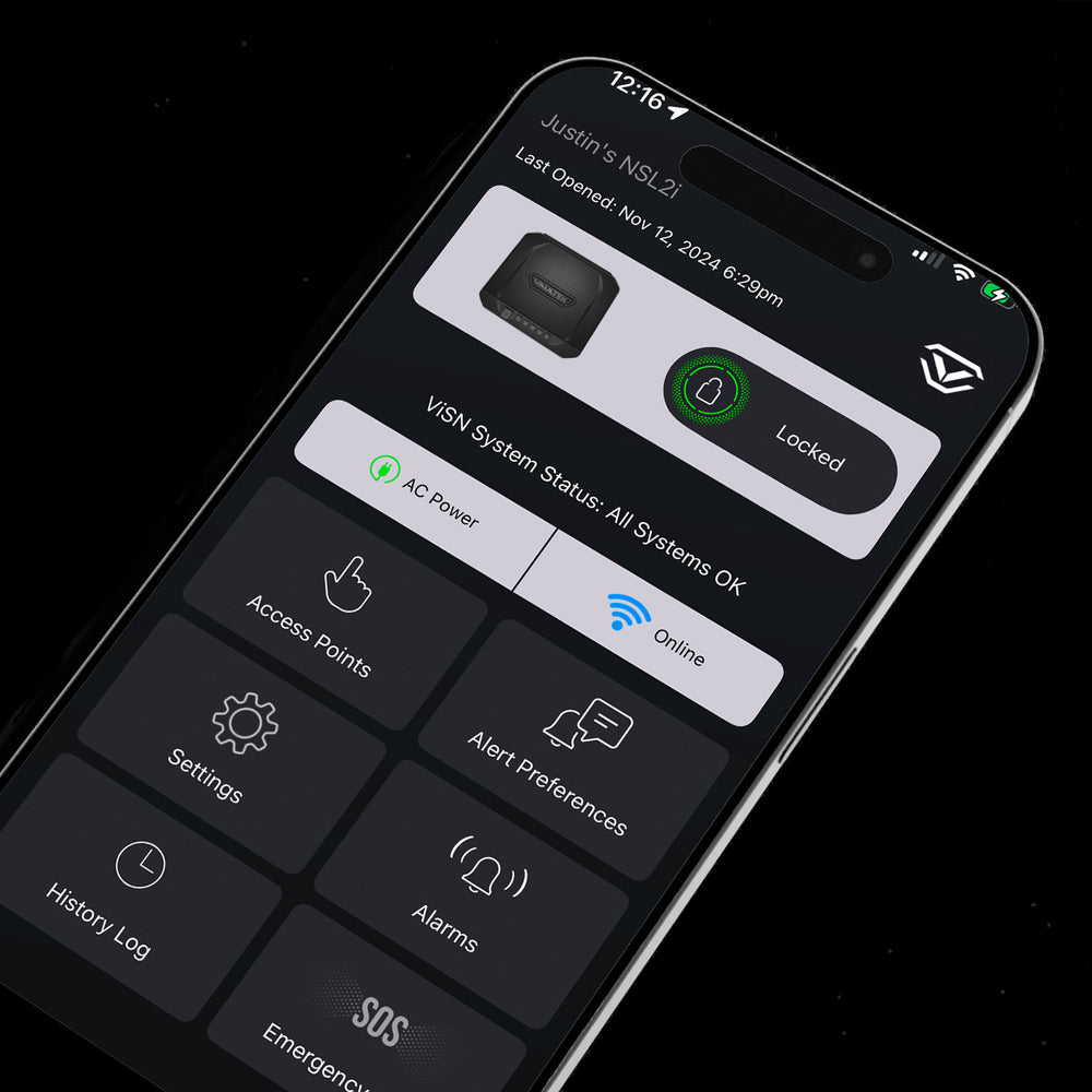 Vaultek 20 Series ViSN Biometric