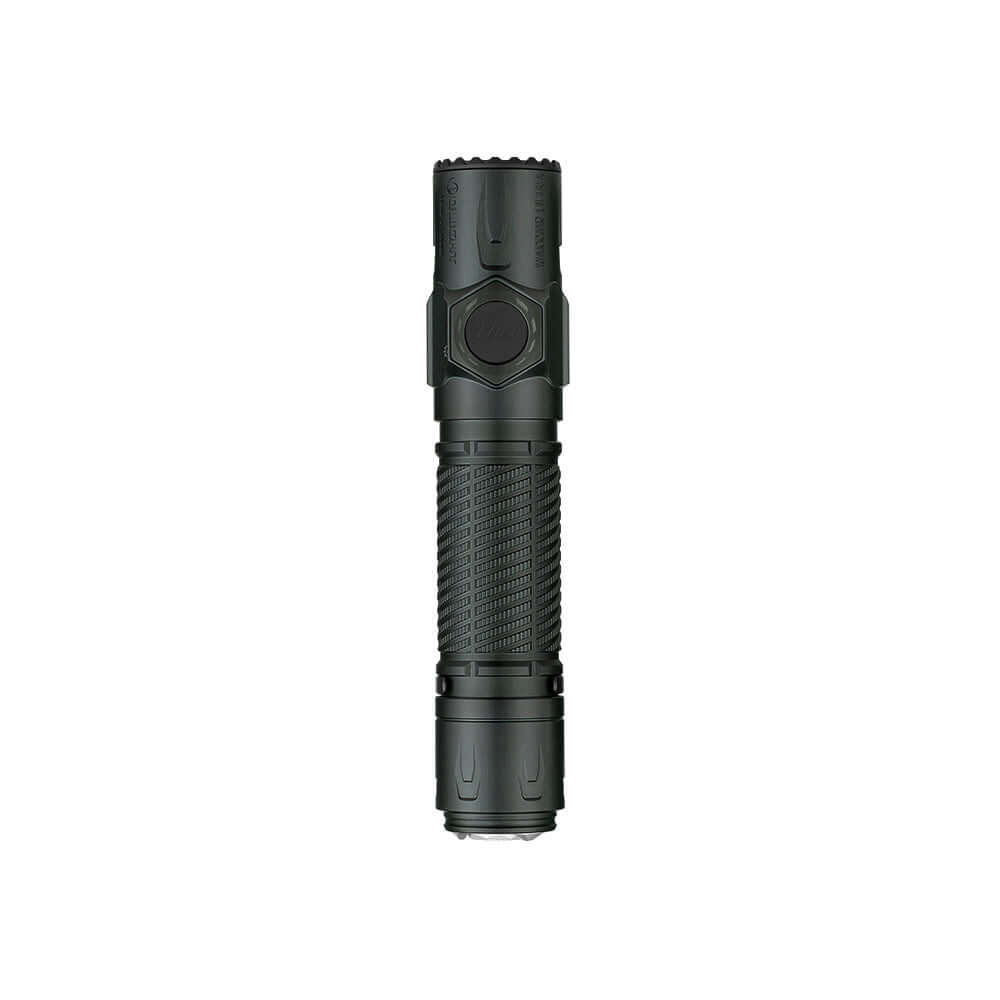 Olight Warrior Ultra 2500 Lumens Tactical Flashlight, durable design with 2500 lumens output and tactical features.