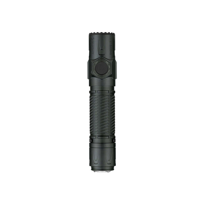 Olight Warrior Ultra 2500 Lumens Tactical Flashlight, durable design with 2500 lumens output and tactical features.