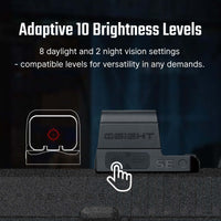 Osight SE Enclosed Optic with RMSc Footprint and Replaceable Battery