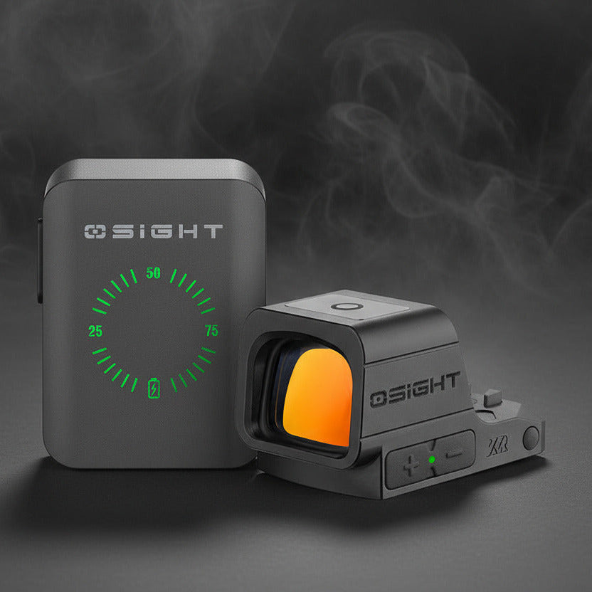 Osight XR Enclosed Red Dot Sight with RMR Footprint and 2/6+32 MOA Multi-Reticle System