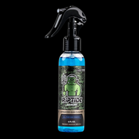 Riptide Armory Advanced Gun Cleaner & Advanced Oil 2 Step Kit 4oz bottle with spray nozzle and blue liquid.