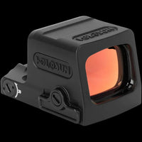 Holosun EPS Carry 2MOA reflex sight with aspheric lens and ultra-low dot height for handguns.