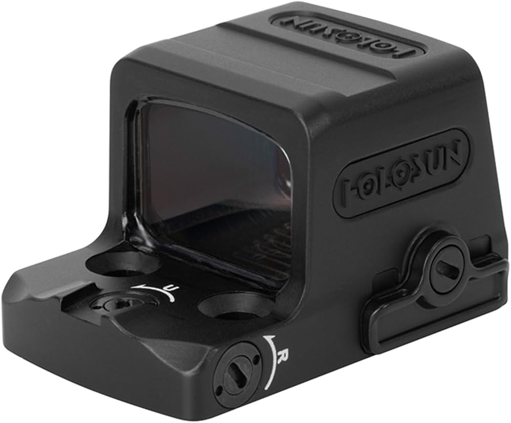 Holosun EPS Carry 2MOA reflex sight with enclosed design for subcompact handguns.