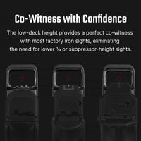 Osight SE Enclosed Optic with RMSc Footprint and Replaceable Battery
