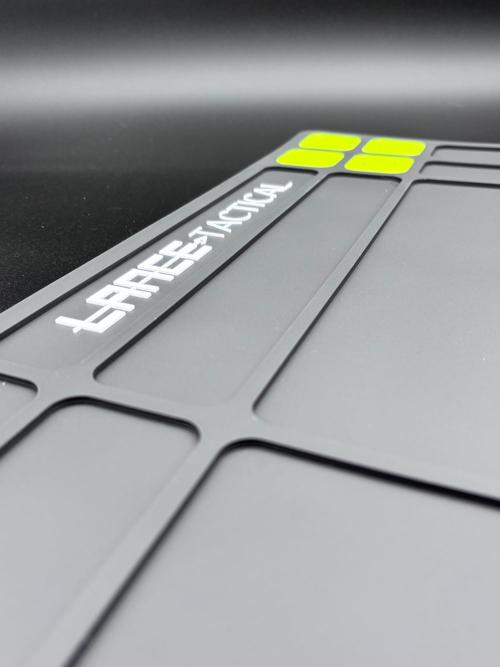 TacticalMat Gun Cleaning Bundle close-up showing design and vibrant colors on a cleaning mat.