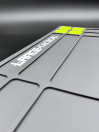 TacticalMat Gun Cleaning Bundle close-up showing design and vibrant colors on a cleaning mat.