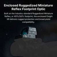 Osight XR Enclosed Red Dot Sight with RMR Footprint and 2/6+32 MOA Multi-Reticle System