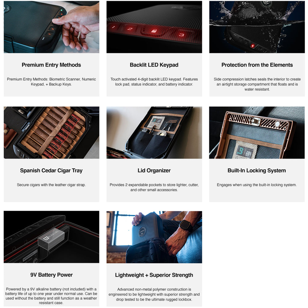 Vaultek LifePod Humidor 2.0
