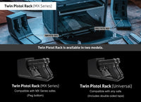 Vaultek MX Twin Pistol Rack