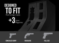 Vaultek MX Pistol Rack w/ Three Mag Slots