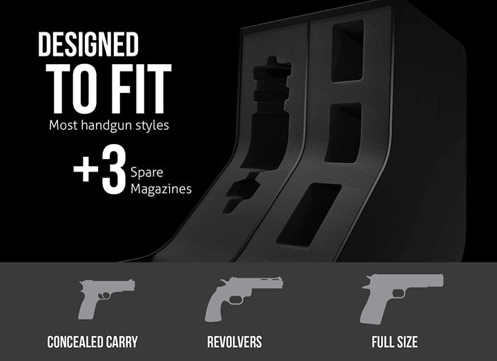 Vaultek MX Pistol Rack w/ Three Mag Slots
