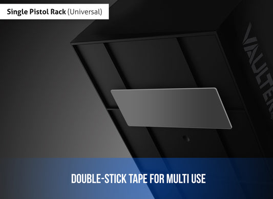 Vaultek Universal Pistol Rack w/ Three Mag Slots