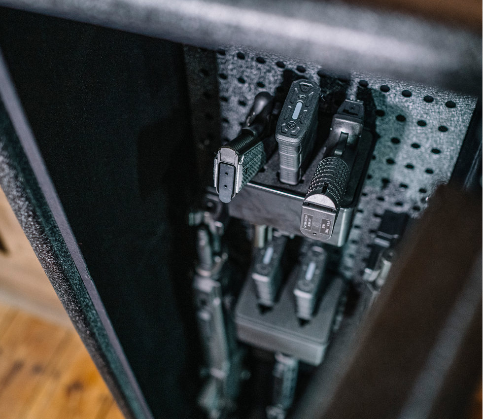 Vaultek RS Series Three Slot Pistol/AR Magazine Rack