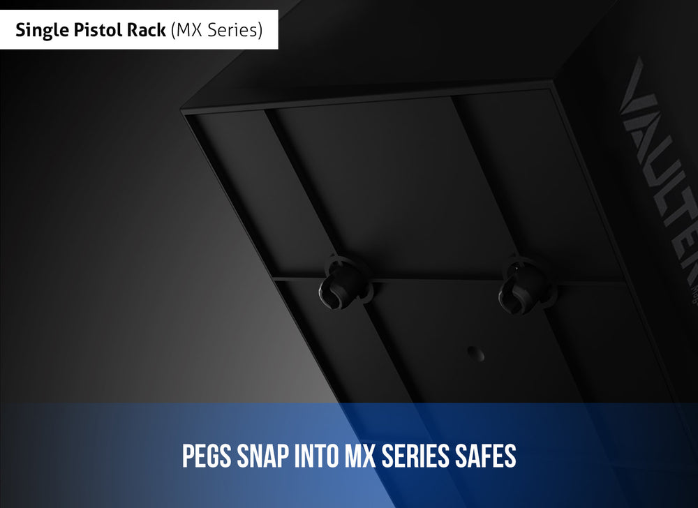Vaultek MX Pistol Rack w/ Three Mag Slots