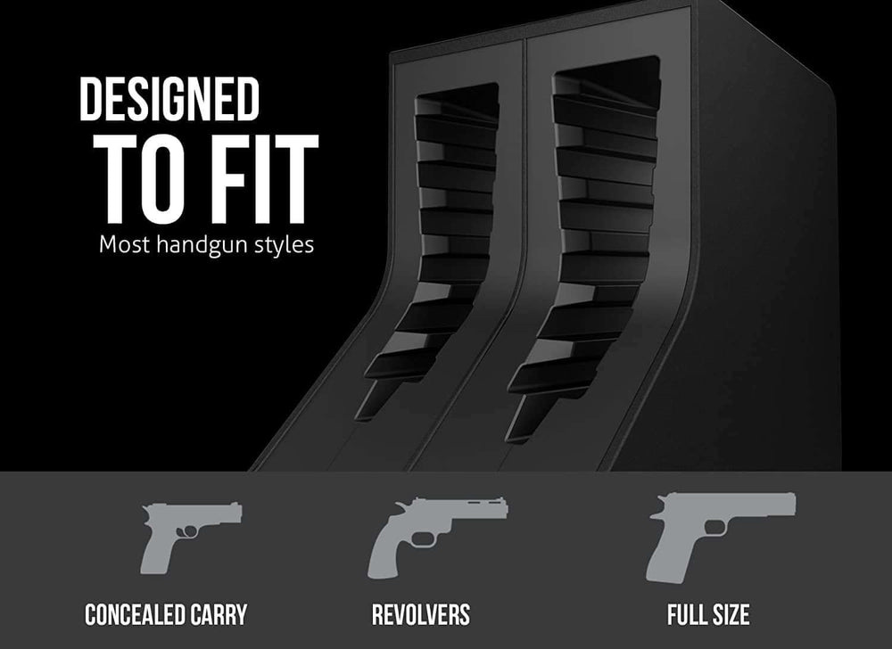 Vaultek Universal Twin Pistol Rack