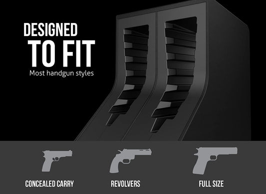 Vaultek Universal Twin Pistol Rack